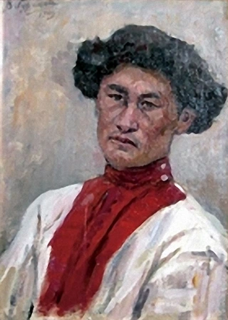 Портрет минусинского татарина. 1909