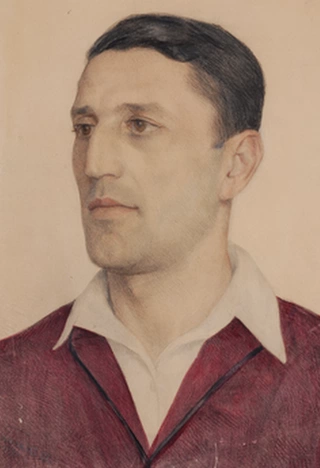 Портрет артиста Стойкова(?). 1943