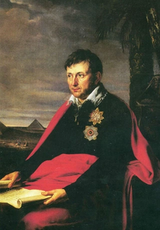 Портрет графа И.О. Потоцкого. Музей-замок в Ланцуте. 1810