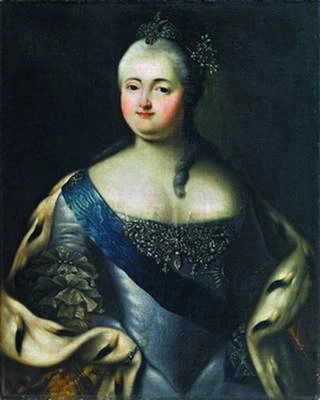 Потртет императрицы Елизаветы Петровны. Около 1753