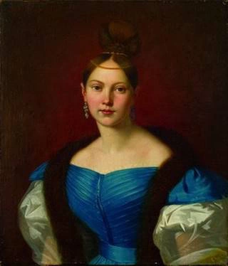 Портрет молодой женщины. 1856