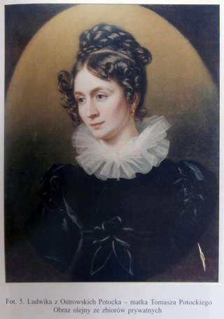 Портрет Людвики Потоцкой, урожденной Островской. 1810-е