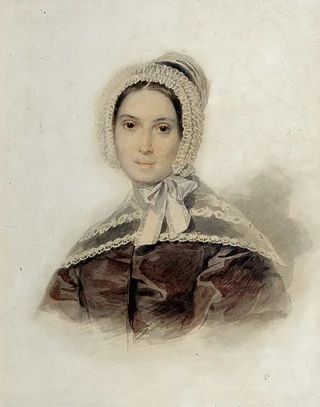 Портрет В.С. Шнейдер. Конец 1830-х