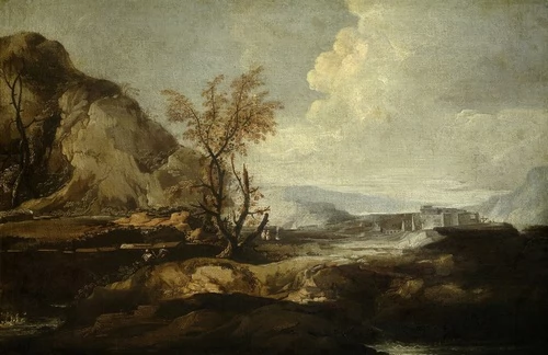 Пейзаж с руинами. Конец XVII – начало XVIII века