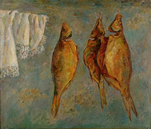 Натюрморт с рыбами